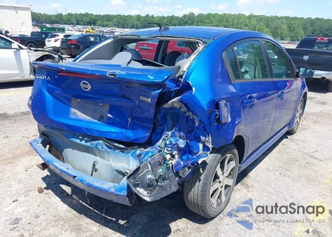 2012 Nissan Sentra 2.0 Sr из США, поврежденный, VIN 3N1AB6AP9CL783147